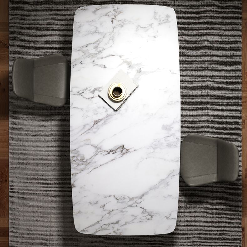 Minimalist Style 1/4/5/7 Rectangular Dining Room Table Set for Kitchen Clearhalo 'Dining Room Sets' 'Dining Tables & Seating' 'dining_room_set' 'furn' 'furn_dining_room_set' 'Furniture' 'furniture_dining_room_set' 'Kitchen & Dining Furniture' 'kitchen&dining_furn' 'kitchen' 1200x1200_f03a2bb0-2eaf-4b17-a60e-a5cfb885796b