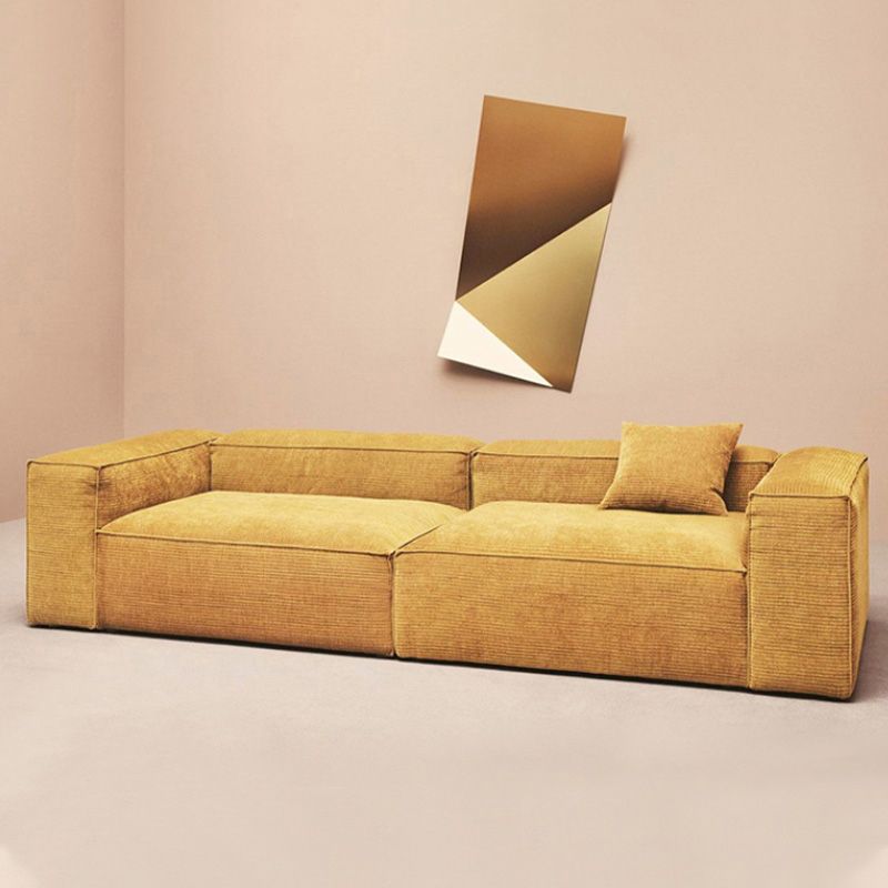 Velvet Tuxedo bras standard canapé contemporain résistant aux sofastains pour le salon