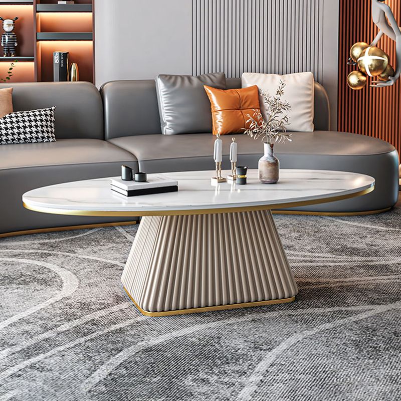 15,74 "großer Sockel 1 Single Couchtisch runder Cocktailtisch