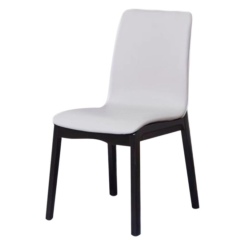 Contemporary Modern Wood Indoor-Outdoor Side Chair Parsons Chair Clearhalo 'Dining Chairs' 'Dining Tables & Seating' 'dining_chair' 'furn' 'furn_dining_chair' 'Furniture' 'furniture_dining_chair' 'Kitchen & Dining Furniture' 1200x1200_f044012f-bf64-4b91-89fd-5698ae15fb9c