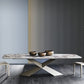 Stone Rectangle Top Dining Table Traditional Luxury Dining Table with Pedestal Base Clearhalo 'Dining Tables & Seating' 'Dining Tables' 'dining_table' 'furn' 'furn_dining_table' 'Furniture' 'furniture_dining_table' 'Kitchen & Dining Furniture' 1200x1200_f04492f7-9085-4b20-b23f-f9b892c1c138
