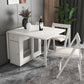 Foldable Artificial Wood Table in White Medieval Modern Rectangle Table with Trestle Base Clearhalo ' dining_table' 'Dining Tables & Seating' 'Dining Tables' 'furn' 'furn_dining_table' 'Furniture' 'furniture_dining_table' 'Kitchen & Dining Furniture' 'kitchen&dining_furn' 'kitchen' 'kitchen_dining_table' 1200x1200_f046ecb9-32a1-45f4-8311-86a96c4a971f