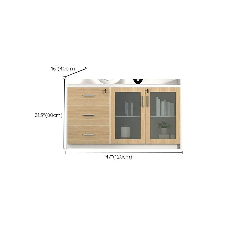 Cassetti del pannello di contrasto del file nordico moderno dettagliatamente