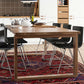 Contemporary Rectangle Shape Kitchen Dining Table Solid Wood Dining Table with Double Pedestal Bases Clearhalo ' dining_table' 'Dining Tables & Seating' 'Dining Tables' 'furn' 'furn_dining_table' 'Furniture' 'furniture_dining_table' 'Kitchen & Dining Furniture' 'kitchen&dining_furn' 'kitchen' 'kitchen_dining_table' 1200x1200_f047da95-e3cb-4525-b8df-23db731da84a