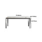 1/4/5/6/7 stukken Moderne rechthoek Dinerset Sintered Stone Top Dinette Table Set