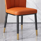 Dining Room Armless Dining Chairs Glam Style Leather Dining Side Chair Clearhalo 'Dining Chairs' 'Dining Tables & Seating' 'dining_chair' 'furn' 'furn_dining_chair' 'Furniture' 'furniture_dining_chair' 'Kitchen & Dining Furniture' 1200x1200_f049af22-de30-40e2-9a82-17c7b6d45683