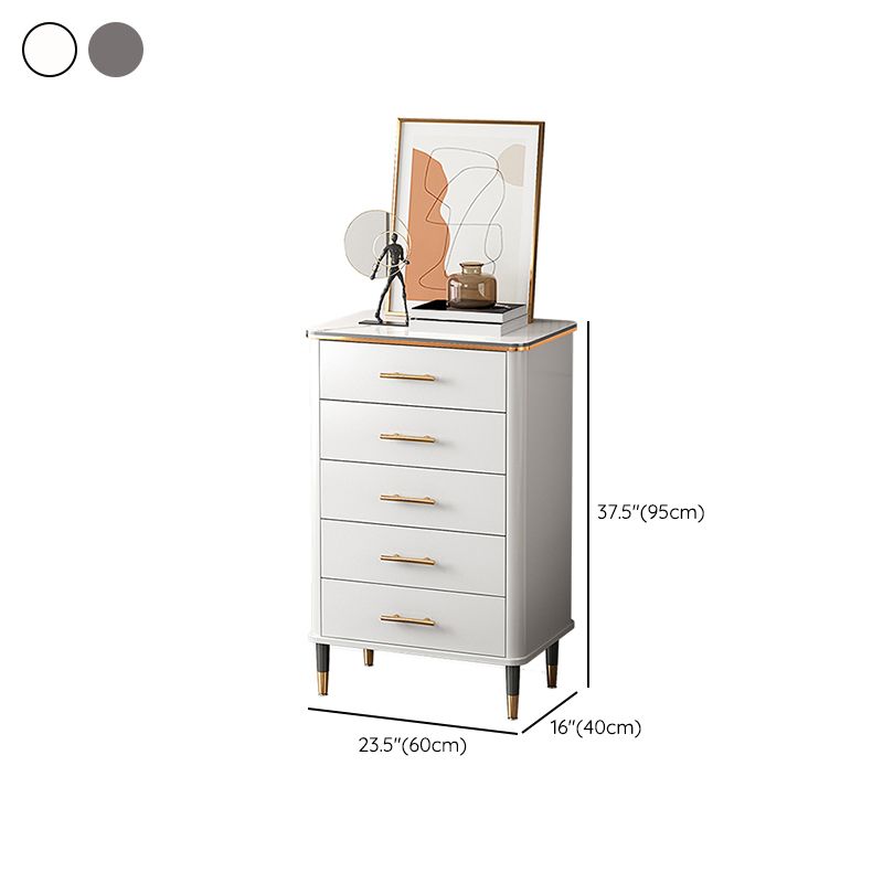 Eigentijdse opbergkist van vervaardigd houten dressoir met 3/4/5 lades