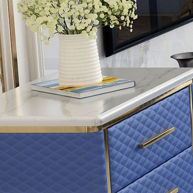 Gabinetto del salotto del soggiorno in legno Glam server buffet con cassetto