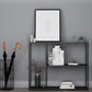 Etagere Metal Bookshelf Industrial Open Back Storage Bookcase Clearhalo 'Bookcases' 'furn' 'furn_bookcases' 'Furniture' 'Office Furniture' 1200x1200_f057b096-efc4-49ba-94fa-671c2e432f58