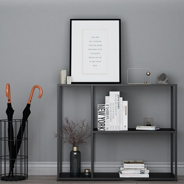 Etagere Metal Bookshelf Industrial Open Back Storage Bookcase Clearhalo 'Bookcases' 'furn' 'furn_bookcases' 'Furniture' 'Office Furniture' 1200x1200_f057b096-efc4-49ba-94fa-671c2e432f58