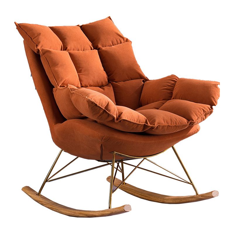 Chaise à bascule de canapé paresseux simple chaise à bascule intérieure pour chambre à coucher