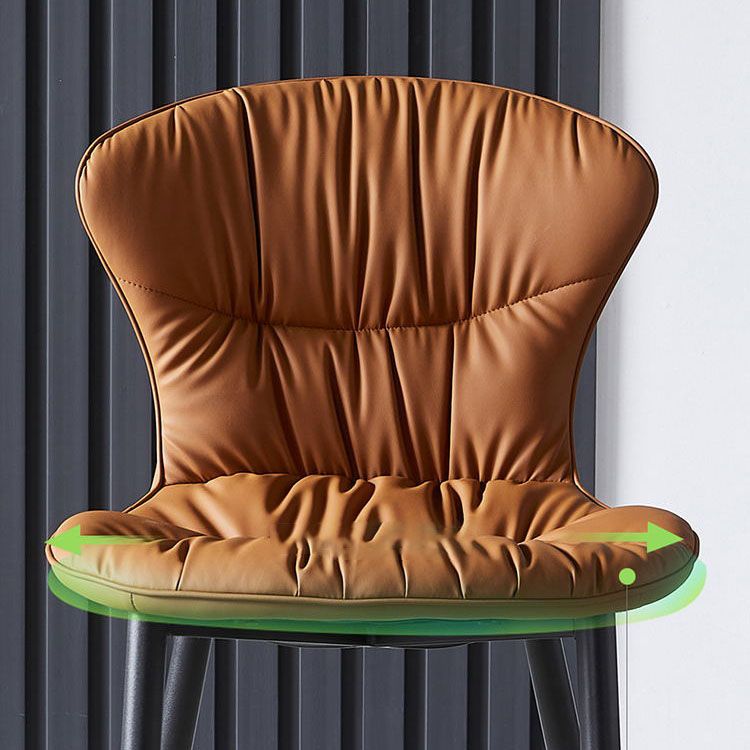 Chaise industrielle sans arme sans arme solide à salle à manger de salle de cuisine chaise