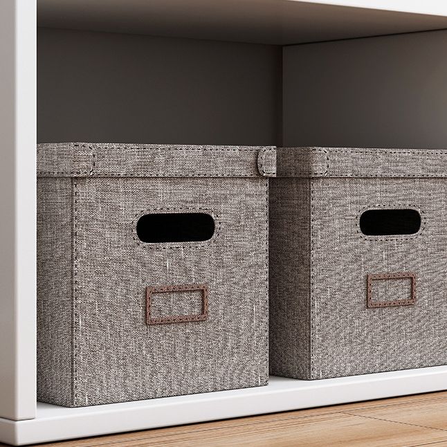 Scandinavian Style Bookshelf 11"H Wood Bookcase for Home Office