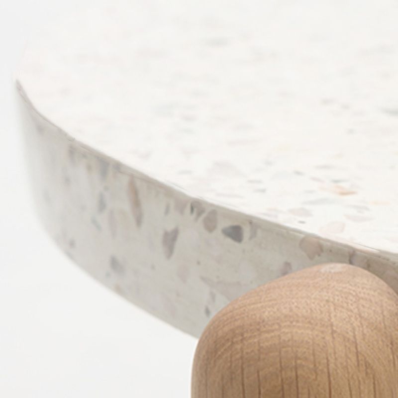 Modern Coffee Table Wooden 3 Legs Cocktail Table for Living Room Clearhalo 'Coffee & Accent Tables' 'Coffee Tables' 'coffee_tables' 'Furniture' 'furniture_coffee_tables' 'Living Room Furniture' 1200x1200_f0619c29-2c66-45e5-bfe4-5a20f5a9f01c