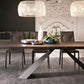 Solid Wood Top Dining Table Black Pedestal Base Dining Table Clearhalo ' dining_table' 'Dining Tables & Seating' 'Dining Tables' 'furn' 'furn_dining_table' 'Furniture' 'furniture_dining_table' 'Kitchen & Dining Furniture' 'kitchen&dining_furn' 'kitchen' 'kitchen_dining_table' 1200x1200_f0643c07-2303-4d73-bdcf-792d83232e33