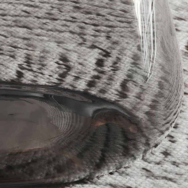 Moderne metalen ronde glazen salontafel uit het midden van de eeuw