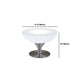 Polyethylene Round Table Industrial Style Bar Lighted Bar Table