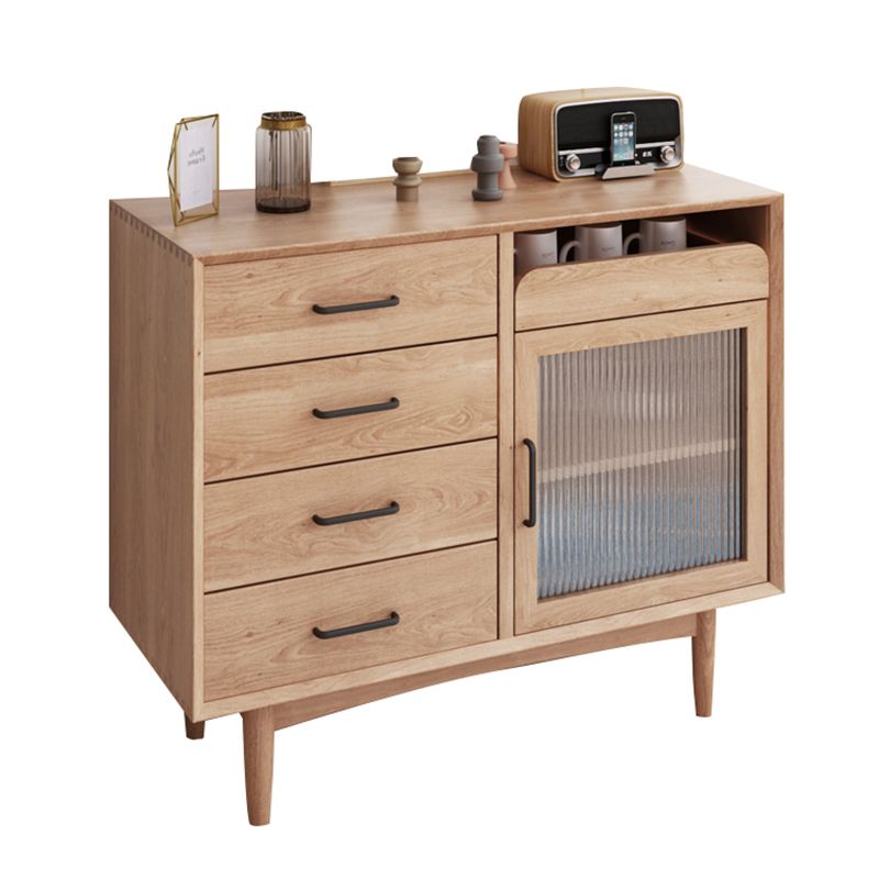 Sieme moderno Sideboard in stile 32 pollici Armadio in legno per soggiorno