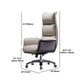 Contemporary Adjustable Seat Height Chair High Back Task Swivel Chair