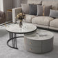 Modern Round End Table Living Room No Distressing Side Table with Drawers Clearhalo 'Coffee & Accent Tables' 'Coffee Tables' 'coffee_tables' 'furn' 'furn_coffee_tables' 'Furniture' 'Living Room Furniture' 1200x1200_f07c9842-0ecf-48e0-b784-5fc9199322fe