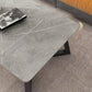 Table basse rectangulaire en ardoise Aucune table basse simple pénible