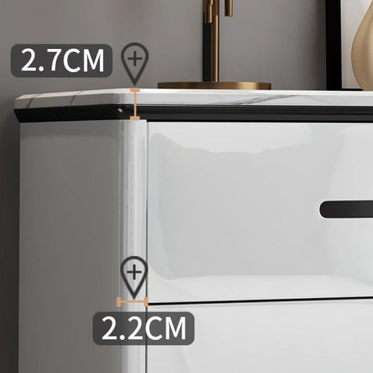 Contemporary Bedroom Storage Chest Stone Chest with Black Legs