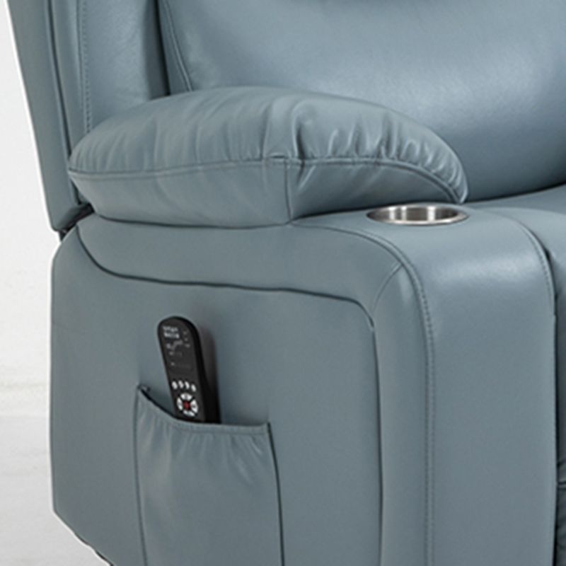 Traditional Home Theater Recliner Chair with Lumbar and Power-Push Botton Clearhalo 'Chairs & Seating' 'furn' 'furn_recliners' 'Furniture' 'Living Room Furniture' 'Recliners' 1200x1200_f082d3ea-4889-4055-957d-a0cf7ce21fea