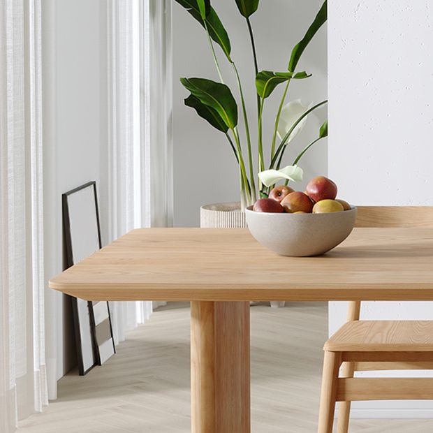 Modern Pine Wood Indoor Table for Restaurant Rectangle Dining Table with Double Pedestal Clearhalo 'Dining Tables & Seating' 'Dining Tables' 'dining_table' 'furn' 'furn_dining_table' 'Furniture' 'furniture_dining_table' 'Kitchen & Dining Furniture' 1200x1200_f083589b-92e3-406c-b7ef-b3a488ee26d7