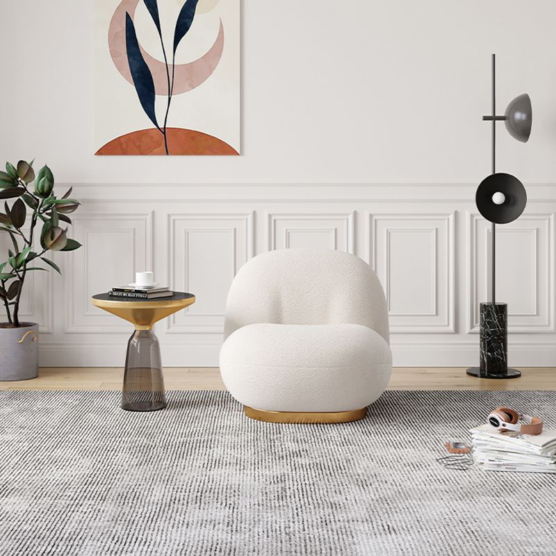 Solid Wood Chair Round Base Style Lounge Accent Chair for Living Room Clearhalo 'Accent Chairs' 'accent_chairs' 'Chairs & Seating' 'furn' 'furn_accent_chairs' 'Furniture' 'Living Room Furniture' 1200x1200_f08f6b50-7178-4cb6-9925-fbfb13de1b8f