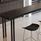 Glam Table and Stool 1/2/3/5 Pieces Solid Wood Pub Table Set Clearhalo 'Bar Furniture' 'furn' 'furn_home_bar_bar_sets' 'Furniture' 'Home Bars & Bar Sets' 'home_bar_bar_sets' 'Kitchen & Dining Furniture' 1200x1200_f0906713-9f90-41b5-acd3-02a07abdce39