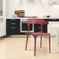 Contemporary Chairs Open Back Kitchen Armless Chair with Plastic Legs Clearhalo 'Dining Chairs' 'Dining Tables & Seating' 'dining_chair' 'furn' 'furn_dining_chair' 'Furniture' 'furniture_dining_chair' 'Kitchen & Dining Furniture' 1200x1200_f0984402-58ef-45c0-ad6b-3cbb976f0260
