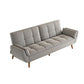 31" Wide Glam Futon Sofa Bed Cushion Back Folding Futon Sleeper Sofa