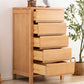 Traditional Style Storage Chest Dresser Solid Wood Dresser with Drawers