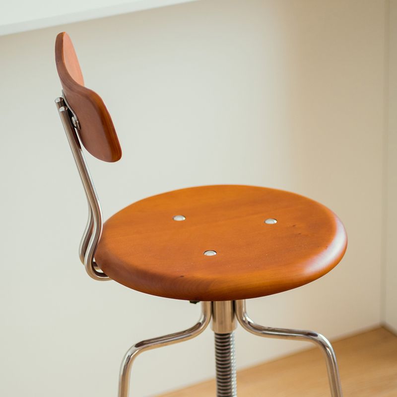 Moderne roteerbare barkruk lage rugtellerbark ontlasting voor thuis