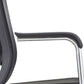 Chaise contemporaine en maille à dossier haut avec support lombaire réglable