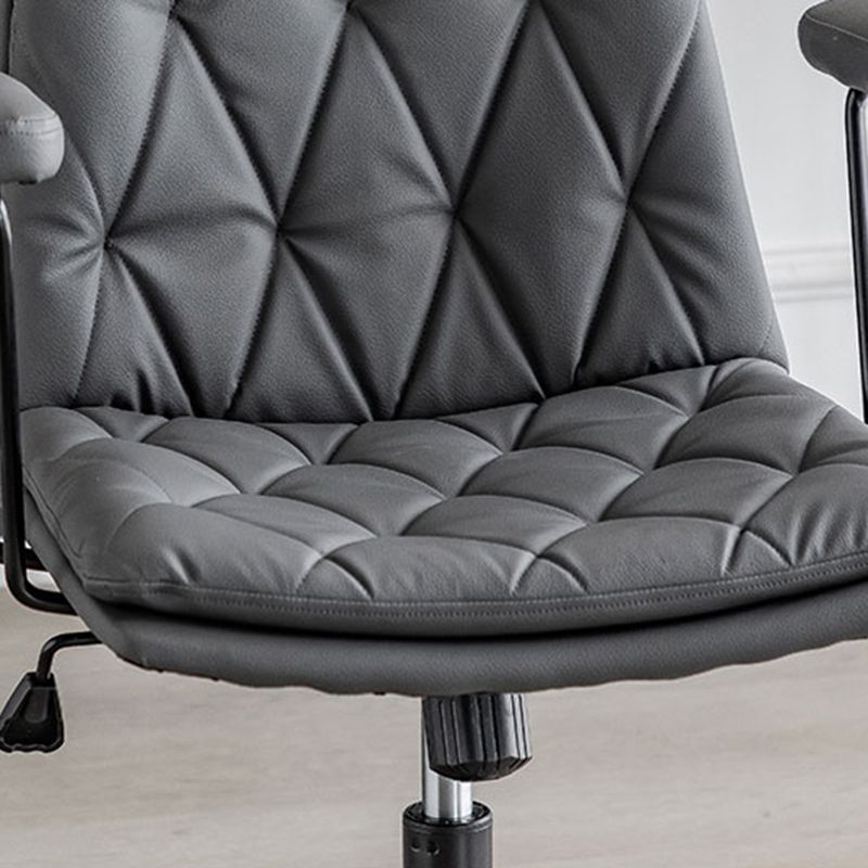No Wheels Office Chair Contemporary Swivel Rolling Task Chair Clearhalo 'furn' 'furn_office_chair' 'Furniture' 'Office Chairs' 'Office Furniture' 'office_chair' 1200x1200_f09f2100-ccbd-406a-a295-3d5007189bc6