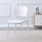 Scandinavian Restaurant Stacking Side Chair Matte Finish Plastic Dining Chair Clearhalo 'Dining Chairs' 'Dining Tables & Seating' 'dining_chair' 'furn' 'furn_dining_chair' 'Furniture' 'Kitchen & Dining Furniture' 1200x1200_f0a1df2a-d985-42a8-b9ca-fb1d41ad032e