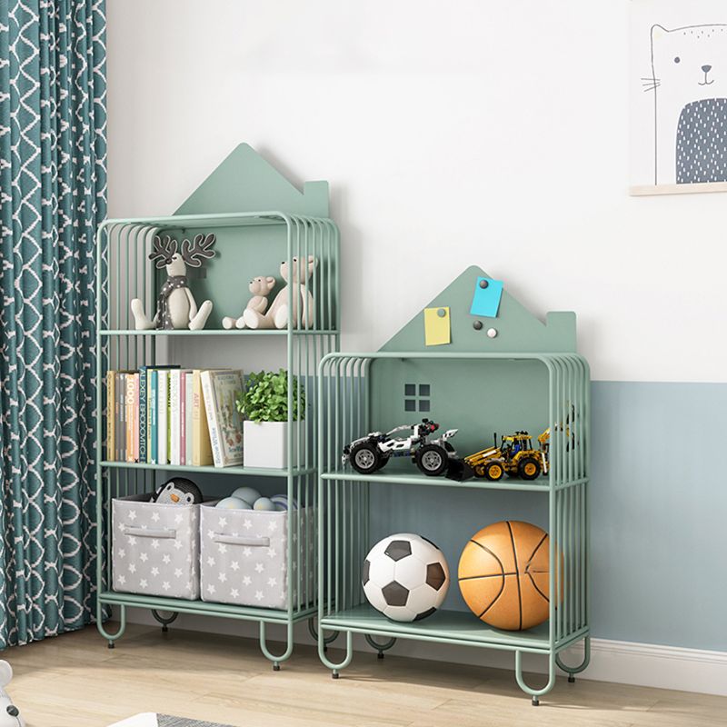 Iron 11" Wide Book Shelf Open Bookcase Vertical Bookcase Shelves Included