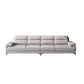 Contemporary Light Grey Sofa with Pillow Top Arm for Apartment 35.43" Clearhalo 'furn' 'furn_sectionals' 'Furniture' 'furniture_sectionals' 'kitchen' 'kitchen_sectionals' 'Living Room Furniture' 'Sectionals' 1200x1200_f0a87117-8441-4330-b10a-6774ee6e8b28