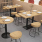 Industrial Style Dining Room Table Home Kitchen Dinner Furniture with Metal Base Clearhalo ' dining_table' 'Dining Tables & Seating' 'Dining Tables' 'furn' 'furn_dining_table' 'Furniture' 'furniture_dining_table' 'Kitchen & Dining Furniture' 'kitchen&dining_furn' 'kitchen' 'kitchen_dining_table' 1200x1200_f0af6794-c50a-45f6-b9c7-e91f07cdc678