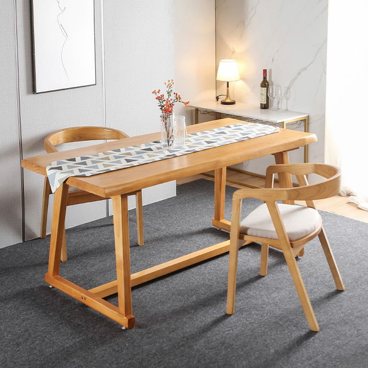 Modern 1/2/3/5 Pieces Dining Set Rectangle Dining Room Table Set Clearhalo 'Dining Room Sets' 'Dining Tables & Seating' 'dining_room_set' 'furn' 'furn_dining_room_set' 'Furniture' 'furniture_dining_room_set' 'Kitchen & Dining Furniture' 'kitchen&dining_furn' 'kitchen' 1200x1200_f0b029b3-b7e4-48d0-9e99-a7589546817f