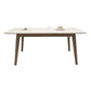 Medieval Modern Sintered Stone Top Dining Table Rectangle Table with Wooden 4 Legs Clearhalo 'Dining Tables & Seating' 'Dining Tables' 'dining_table' 'furn' 'furn_dining_table' 'Furniture' 'furniture_dining_table' 'Kitchen & Dining Furniture' 'kitchen' 'kitchen_dining_table' 1200x1200_f0b267c7-2881-4646-bbc0-dd1c2fa9840e