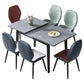 Modern Collapsible Sintered Stone Dining Room Table with 4 Metal Legs for Kitchen Dining Set Clearhalo 'Dining Room Sets' 'Dining Tables & Seating' 'dining_room_set' 'furn' 'furn_dining_room_set' 'Furniture' 'furniture_dining_room_set' 'Kitchen & Dining Furniture' 'kitchen&dining_furn' 'kitchen' 1200x1200_f0b28673-718f-4f93-9c33-175accc3697b