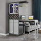 Modern Rectangle Wood Counter Table 2/3 Pieces Bar Table Set with Lockers for Living Room Clearhalo 'Bar Furniture' 'furn' 'furn_home_bar_bar_sets' 'Furniture' 'Home Bars & Bar Sets' 'home_bar_bar_sets' 'Kitchen & Dining Furniture' 1200x1200_f0b321e6-6155-48d1-8051-831ba9a8fbc7