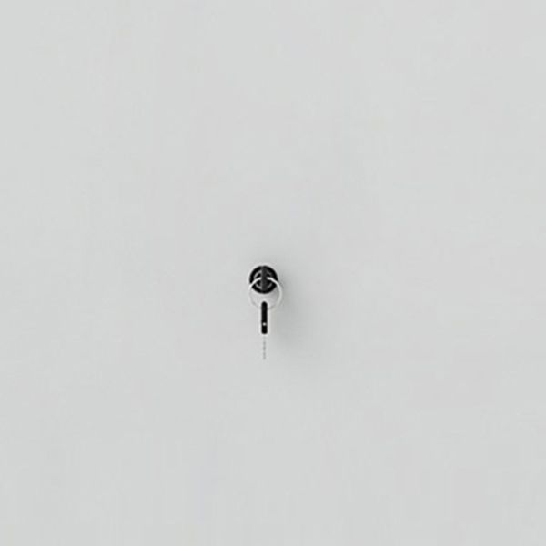 Moderner Style -Scharnier -Türgarderobe für Home Grey Metal Cabinet