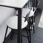 Contemporary Backrest Bar Stools Metal Barstool with Footrest Clearhalo 'Bar Furniture' 'Bar Stools' 'bar_stools' 'furn' 'furn_bar_stools' 'Furniture' 'Kitchen & Dining Furniture' 1200x1200_f0b60fa0-2a7f-482c-b66f-903085d5484b
