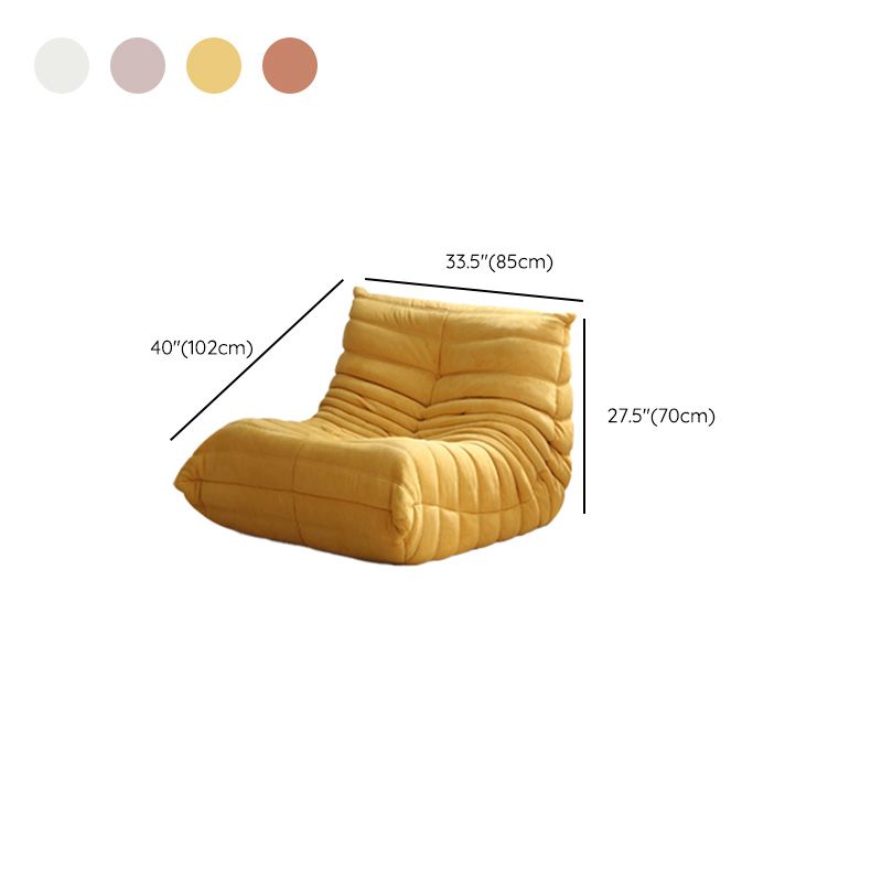 40" Wide Contemporary Sofa Leather Tufted Armless Stationary Seating Clearhalo 'furn' 'furn_sofas' 'Furniture' 'Living Room Furniture' 'Sofa' 'sofas' 1200x1200_f0b6619a-7a0d-4944-ba15-48ecd1abcf44