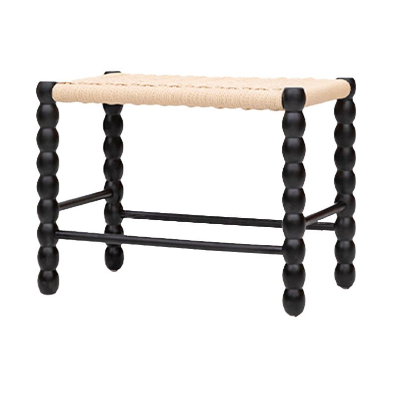 Tropical Backless Seating Bench Solid Wood Rectangle Bench for Bedroom Clearhalo 'Benches' 'Chairs & Seating' 'furn' 'furn_benches' 'Furniture' 'Living Room Furniture' 1200x1200_f0b78fee-5b29-42b4-85d1-9287eb0f5855