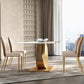 Glam 1/3/4/5/7 Pieces Dining Set Sintered Stone Dining Table Set Clearhalo 'Dining Room Sets' 'Dining Tables & Seating' 'dining_room_set' 'furn' 'furn_dining_room_set' 'Furniture' 'furniture_dining_room_set' 'Kitchen & Dining Furniture' 1200x1200_f0bc72fe-0ea6-43bb-9dc6-2d2ca0147bd2