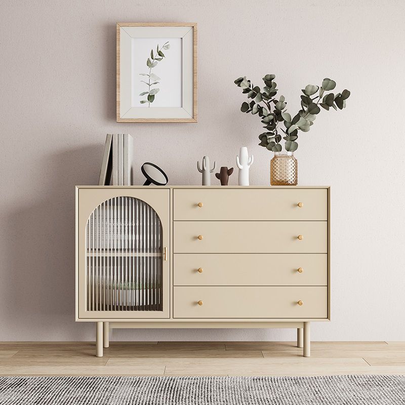 Rattan Living Room Sideboard Cabinet Modern Credenza with Storage and Drawer Clearhalo 'buffet_sideboard' 'Buffets & Sideboards' 'furn' 'furn_buffet_sideboard' 'Furniture' 'furniture_buffet_sideboard' 'Kitchen & Dining Furniture' 1200x1200_f0bd7dec-7997-4972-8695-e3529b34eae9